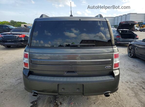 2FMGK5B86KBA17780 2019 FORD FLEX Gray Vista interior delantera