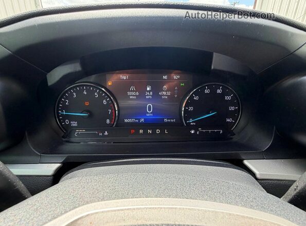 1FMSK7DH0MGB34446 2021 FORD EXPLORER Black Vista del cuadro de instrumentos