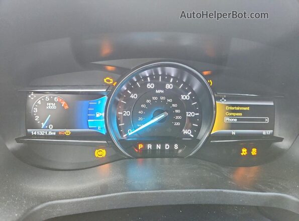 1FM5K8D8XHGC20985 2017 FORD EXPLORER Gray Vista de los asientos traseros