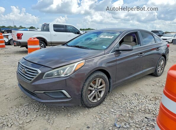 5NPE24AF2HH592655 2017 HYUNDAI SONATA Gray უკანა მარცხენა