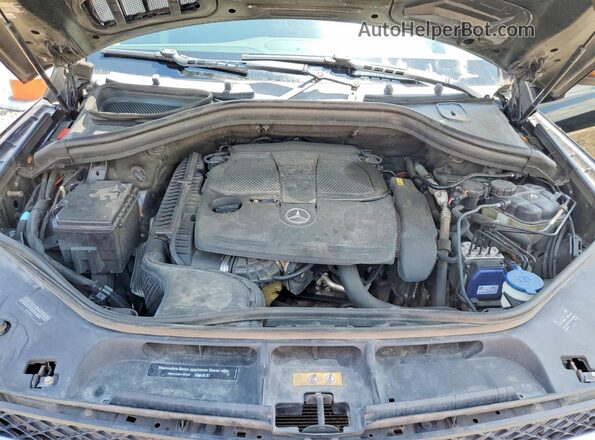 4JGDA5HB0GA703910 2016 MERCEDES-BENZ GLE-CLASS Black Engine compartment view