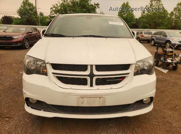 2C4RDGEG7JR324564 2018 DODGE GRAND White Widok z tyłu