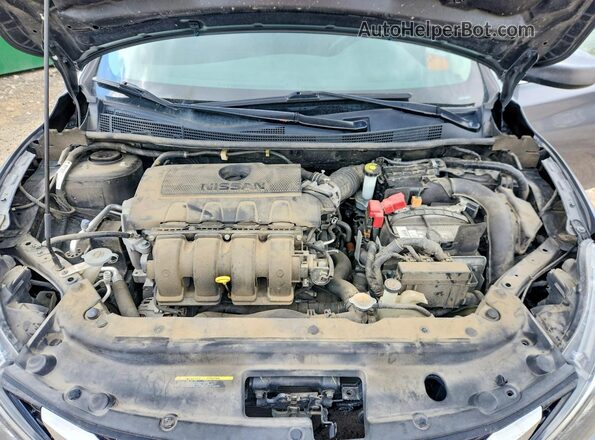 3N1AB7AP9GL650674 2016 NISSAN SENTRA Gray Engine compartment view