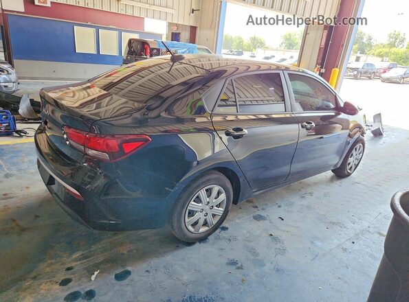 3KPA24AD4PE616535 2023 KIA RIO Black წინა მარჯვენა