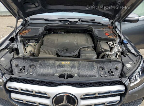 4JGFF5KE6NA610111 2022 MERCEDES-BENZ GLS Gray Вид наклейки з VIN-кодом
