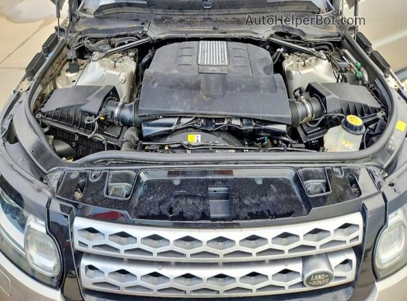 SALWR2PF2GA585585 2016 LAND ROVER RANGE Желто-коричневый Вид наклейки с VIN-кодом