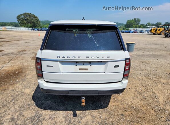SALGS2EF4GA294467 2016 LAND ROVER RANGE White Widok wnętrza z przodu