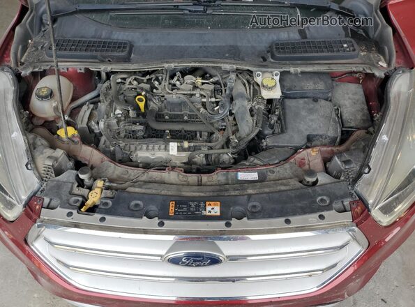 1FMCU0HD3KUA50620 2019 FORD ESCAPE Красный Вид наклейки с VIN-кодом