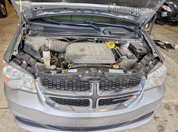 2C4RDGBG4KR587021 2019 DODGE GRAND Gray Вид наклейки з VIN-кодом