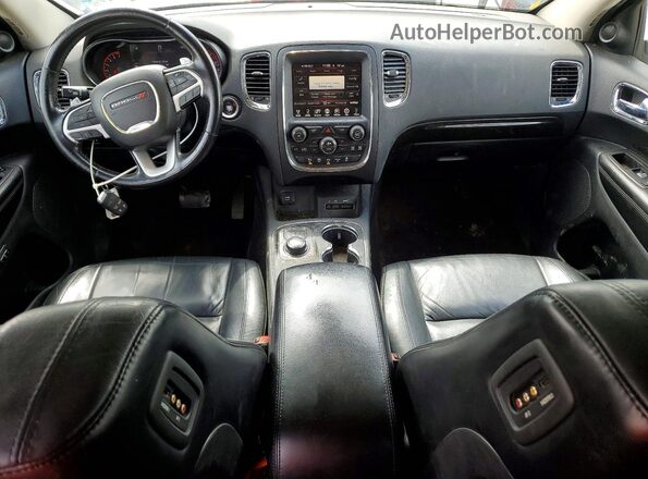 1C4RDJDG4GC467262 2016 DODGE DURANGO Gray Սարքավորումների վահանակի տեսք