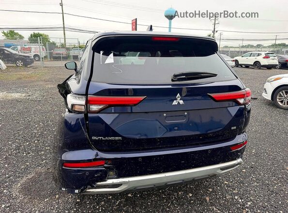 JA4J4UA8XPZ055253 2023 MITSUBISHI OUTLANDER Blue Widok wnętrza 360 stopni