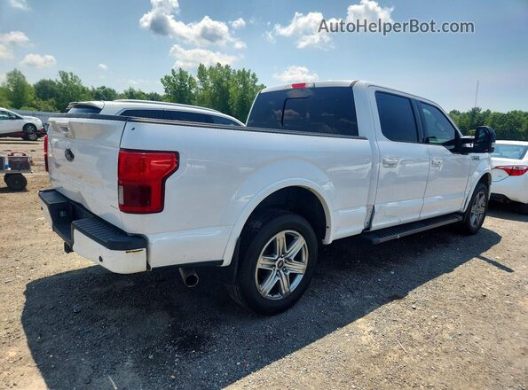 1FTFW1E52JFB13966 2018 FORD F150 White Delantero derecho