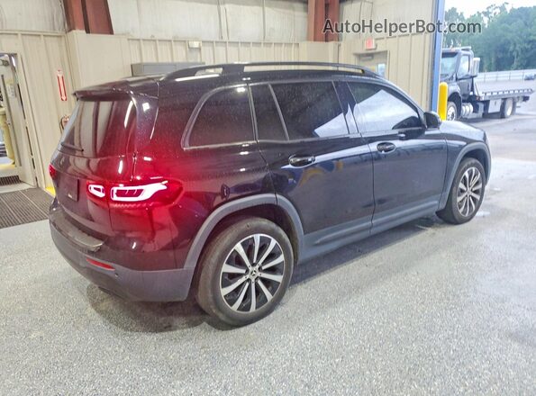 W1N4M4GB1NW168795 2022 MERCEDES-BENZ GLB-CLASS Черный Передняя правая четверть
