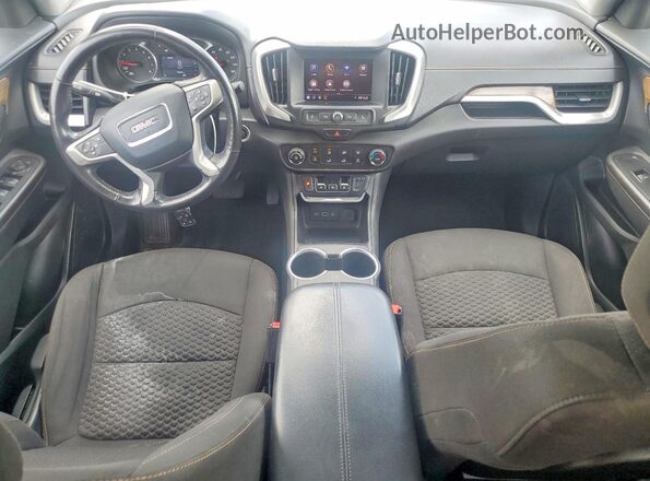 3GKALTEV5LL185191 2020 GMC TERRAIN Gray Vista del cuadro de instrumentos