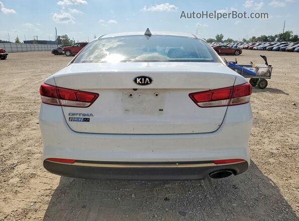 5XXGT4L39GG055736 2016 KIA OPTIMA White Սալոնի դիմացի տեսք