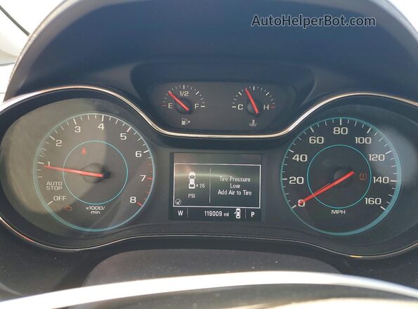 1G1BC5SM8H7128687 2017 CHEVROLET CRUZE Blue Widok tylnych siedzeń