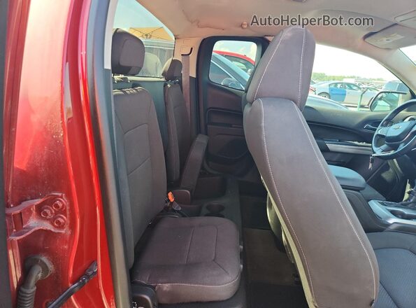 1GCHSCE39G1303090 2016 CHEVROLET COLORADO Бордовый Вид задней части салона