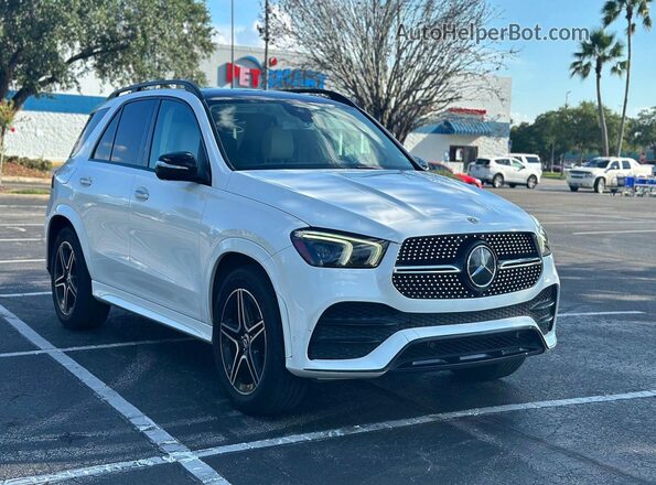 4JGFB4JB1LA229065 2020 MERCEDES-BENZ GLE White უკანა მარცხენა