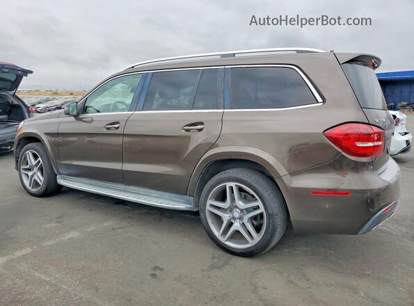 4JGDF7DE0HA838271 2017 MERCEDES-BENZ GLS-CLASS Brown Հետևի աջ