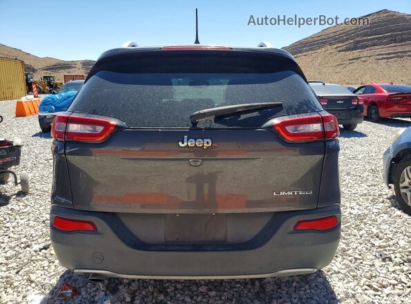 1C4PJLDBXGW290747 2016 JEEP CHEROKEE Gray Front interior view