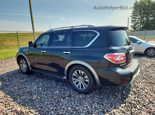 JN8AY2NC2J9556050 2018 NISSAN ARMADA Black Trasero derecho