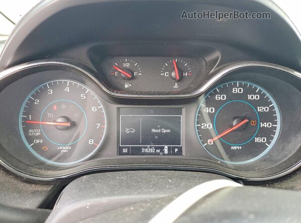 1G1BE5SM8J7158756 2018 CHEVROLET CRUZE Gray უკანა სავარძლების ხედი