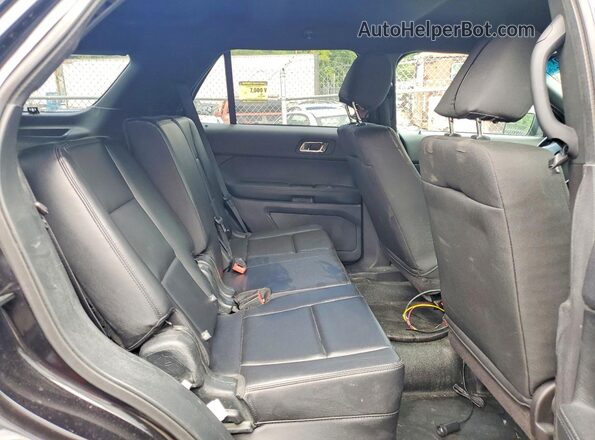 1FM5K8AR4KGA31320 2019 FORD EXPLORER Black Engine compartment view