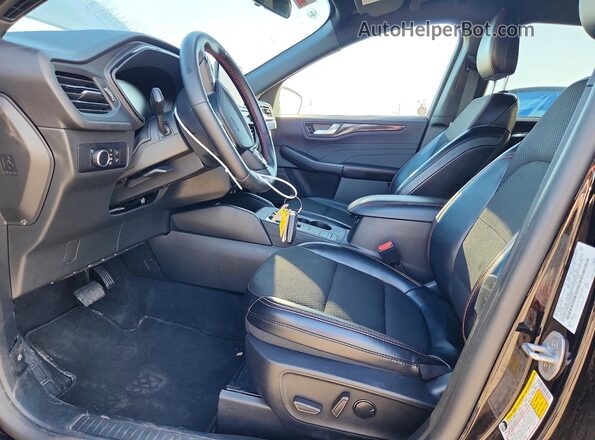 1FMCU9MNXSUA87845 2025 FORD ESCAPE Black Widok deski rozdzielczej