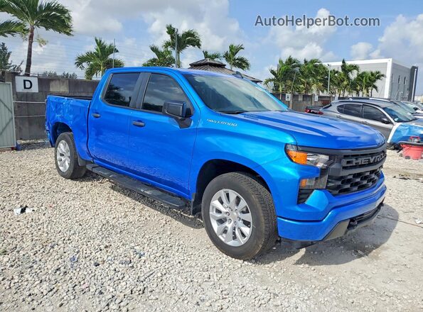 3GCPABEK2SG297739 2025 CHEVROLET SILVERADO Blue Widok z przodu