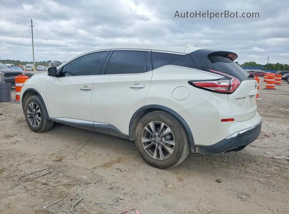 5N1AZ2MG8GN161296 2016 NISSAN MURANO White Задня права чверть