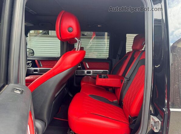 WDCYC6BJ0KX322743 2019 MERCEDES-BENZ G-CLASS Black Front interior view