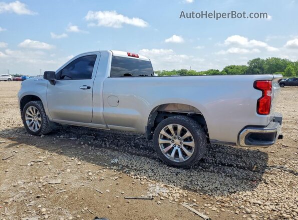 3GCNWAEH8KG292486 2019 CHEVROLET SILVERADO Серебряный Задняя правая четверть