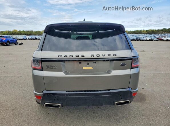 SALWV2SV7JA808639 2018 LAND ROVER RANGE Silver უკანა ხედი