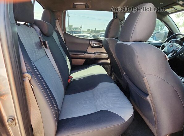 5TFCZ5AN5LX221020 2020 TOYOTA TACOMA Charcoal Rear interior view
