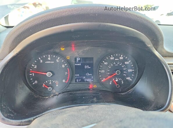 3KPA25AD0PE579330 2023 KIA RIO Gray უკანა სავარძლების ხედი