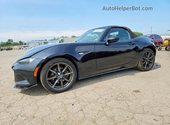JM1NDAC73H0123344 2017 MAZDA MX-5 Black Задня ліва чверть