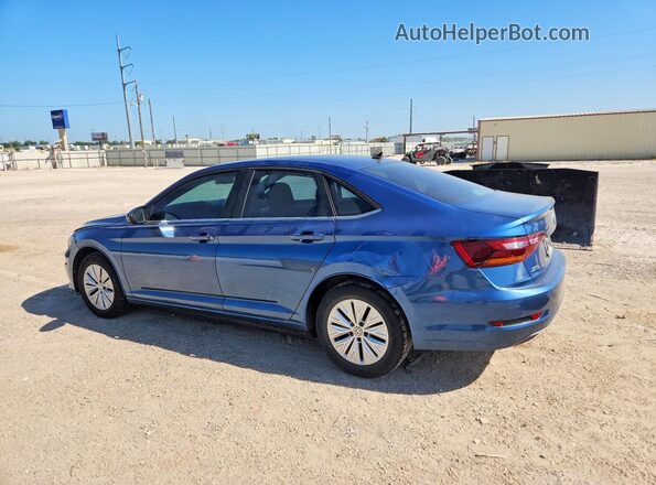 3VWC57BU6KM051152 2019 VOLKSWAGEN JETTA Blue Trasero derecho