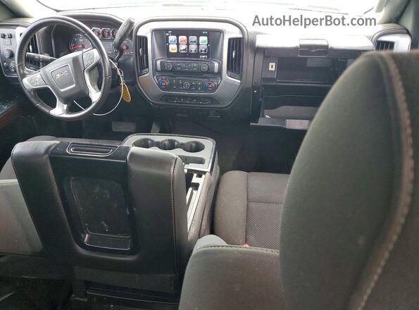 2GTV2MEC2J1101461 2018 GMC SIERRA Black Սարքավորումների վահանակի տեսք