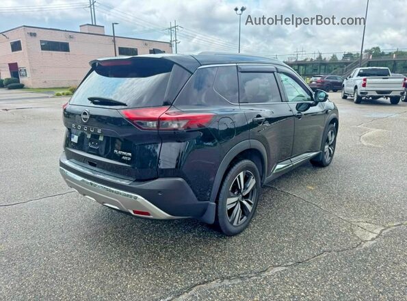 JN8BT3DDXPW306777 2023 NISSAN ROGUE Black Front view