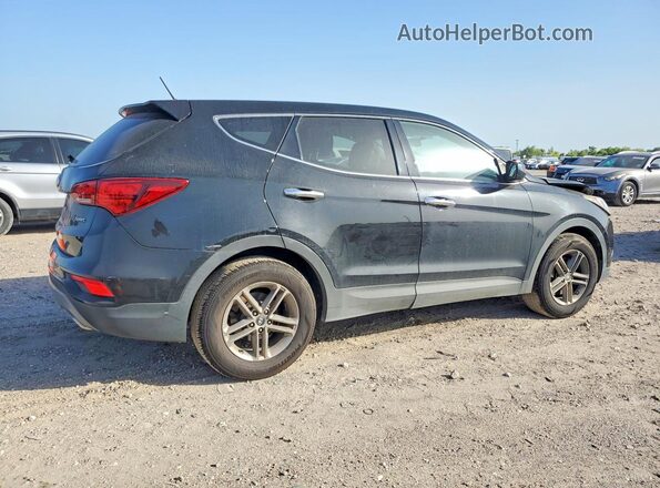 5NMZT3LB3JH076178 2018 HYUNDAI SANTA FE Black Front right