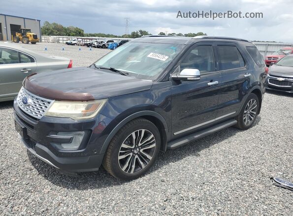 1FM5K8HT0HGA97650 2017 FORD EXPLORER Серый Задняя левая четверть
