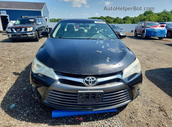 4T1BF1FK2HU678898 2017 TOYOTA CAMRY Black Հետևի տեսք
