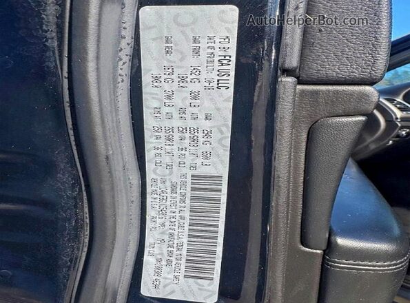 1C4RJFBG1KC542016 2019 JEEP GRAND Black Вид підкапотного простору