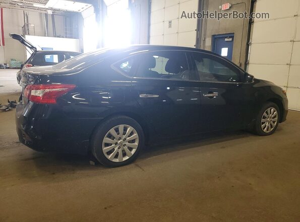 3N1AB7APXJY340205 2018 NISSAN SENTRA Black Front right