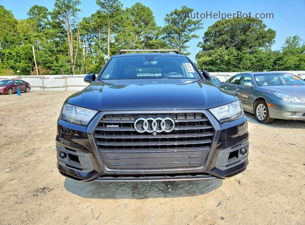 WA1VAAF78HD052763 2017 AUDI Q7 Black Vista trasera
