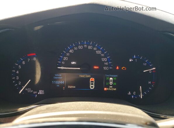 1G6AR5SX4G0175494 2016 CADILLAC CTS Silver Vista de los asientos traseros