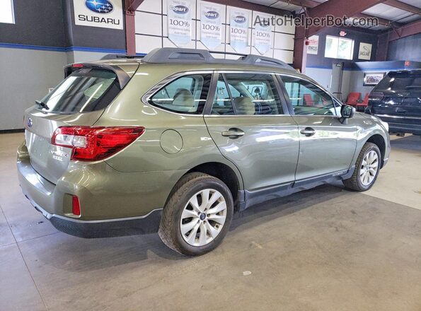 4S4BSAAC7G3270090 2016 SUBARU OUTBACK Green Передня права чверть