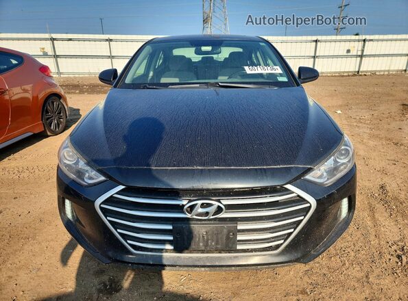 5NPD84LF4JH400830 2018 HYUNDAI ELANTRA Black Vista trasera