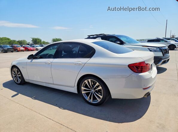 WBA5A5C52GG354902 2016 BMW 5 SERIES White Tył prawy