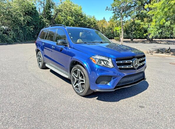 4JGDF7DE9HA987973 2017 MERCEDES-BENZ GLS Purple Հետևի ձախ